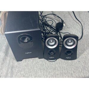 Logitech Z313 2.1 Channel Multimedia Speaker System with Volume Control Remote